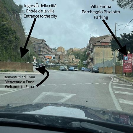 Apartmán La Casa Sulla Piazza Enna Exteriér fotografie